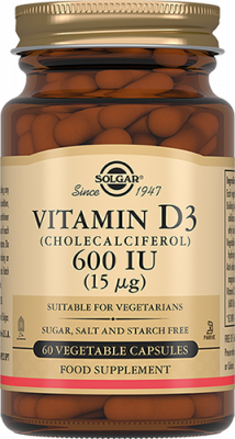 Купить solgar (солгар) витамин д3 600ме, капсулы 60 шт бад в Семенове