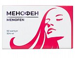 Купить менофен, капсулы 504мг 60шт бад в Семенове