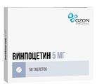 Купить винпоцетин, таблетки 5мг, 50 шт в Семенове