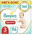 Купить pampers premium care (памперс) подгузники-трусы 3 миди 6-11кг, 96шт в Семенове