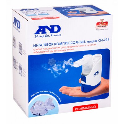 Купить ингалятор компрессорный a&d (эй энд ди) cn-234 в Семенове