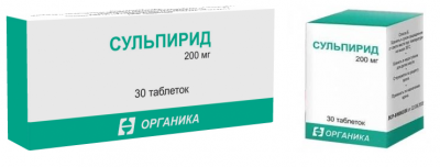 Купить сульпирид, таблетки 200мг, 30 шт в Семенове