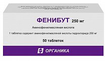 Купить фенибут, таблетки 250мг, 50 шт в Семенове