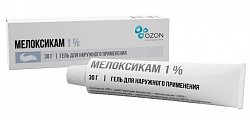 Купить мелоксикам, гель для наружного применения 1%, 30 г в Семенове