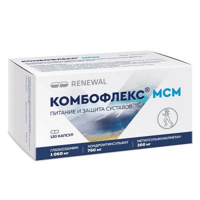 Купить комбофлекс мсм, капсулы массой 798 мг, 120 шт бад в Семенове