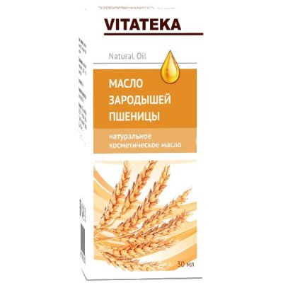 Купить vitateka (витатека) масло косметическое зародышей пшеницы, 30мл в Семенове