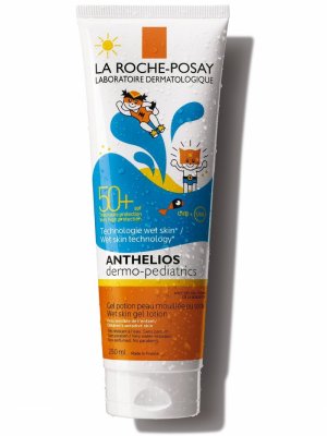 Купить la roche-posay anthelios (ля рош позе) дермо кидс гель для лица и тела детский, 250мл spf50+ в Семенове