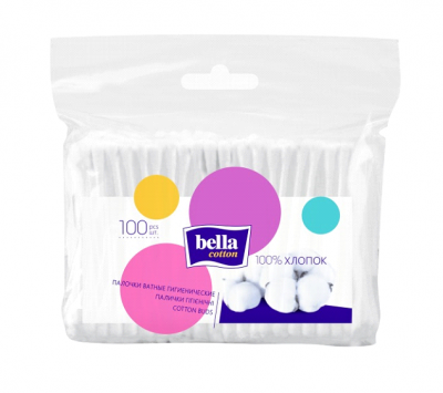 Купить bella cotton (белла) ватные палочки 100 шт в Семенове