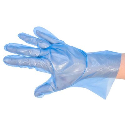 Купить перчатки албенс хозяйственно-бытовые для косметических процедур голубые универсальные одноразовые, 100 шт в Семенове