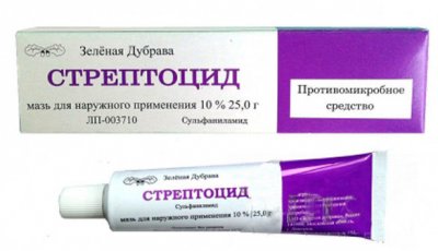 Купить стрептоцид, мазь 10% 25г (биосинтез оао, россия) в Семенове