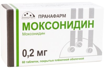 Купить моксонидин, таблетки, покрытые пленочной оболочкой 0,2мг, 60 шт  в Семенове