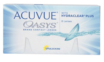 Купить контактные линзы acuvue (акувью) oasys with hydraclear plus, 6 шт, -3,25 (8,4) в Семенове