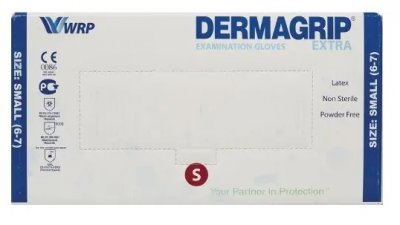 Купить перчатки dermagrip extra смотр. неопуд. s №25пар в Семенове