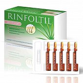 Купить rinfoltil (ринфолтил) усиленная формула от выпадения волос для женщин ампулы, 10 шт в Семенове