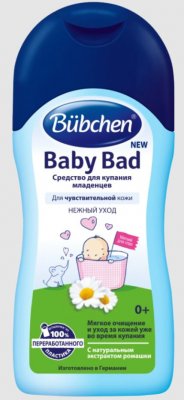 Купить bubchen (бюбхен) средство для купания младенцев new 200 мл в Семенове