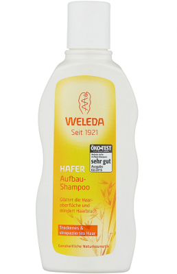 Купить weleda (веледа) шампунь-уход для сухих и повреждненых волос с экстрактом овса, 190мл в Семенове