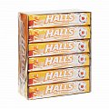 Halls (Холлс) леденцы со вкусом меда и лимона 12 упаковок