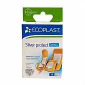 Купить ecoplast silver protect набор тканевых пластырей, 16 шт в Семенове