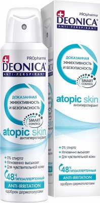 Купить deonica (деоника) дезодорант атопик скин аэрозоль 150мл в Семенове