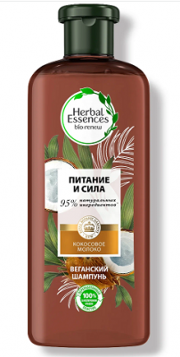 Купить хэрбл эссенсес (herbal essences) шампунь кокосовое молоко, 400мл в Семенове