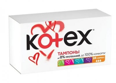 Купить kotex (котекс) тампоны супер 24шт в Семенове