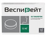 Купить веспирейт, таблетки с  пролонгированным высвобождением 15мг, 30шт в Семенове