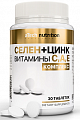Купить atech nutrition (атех нутришн) селен+цинк+витамины с,а,е, таблетки 30шт бад в Семенове
