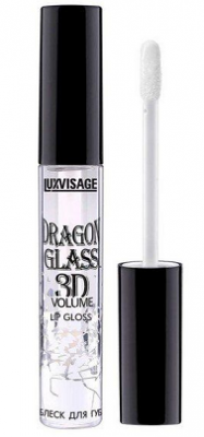 Купить luxvisage (люкс визаж) блеск для губ прозрачный dragon glass 3d volume, 2,8мл в Семенове