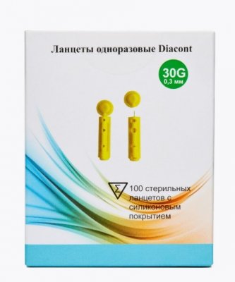 Купить ланцеты (скарификатор) diacont, 100 шт в Семенове