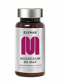 Купить elemax magnesium b6 max (элемакс магнезиум в6 макс) таблетки, 60 шт бад в Семенове