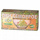 Купить фиточай сила российских трав №33 при геморрое, фильтр-пакеты 1,5г, 20 шт бад в Семенове