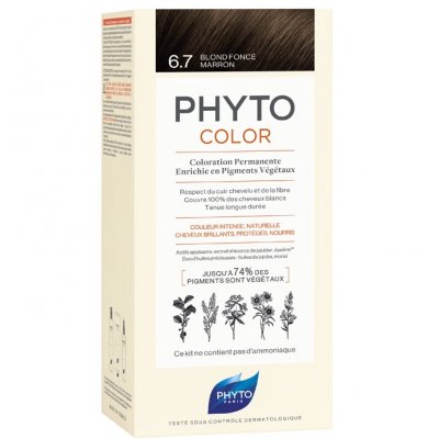 Купить фитосолба фитоколор (phytosolba phyto color) краска для волос оттенок 6.7 тёмно-шоколадный блонд в Семенове