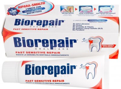 Купить биорепейр (biorepair) зубная паста для чувствительных зубов 75мл в Семенове