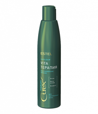 Купить estel (эстель) бальзам для поврежденных волос vita-терапия curex therapy, 250мл в Семенове
