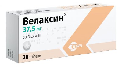 Купить велаксин, таблетки 37,5мг, 28 шт в Семенове