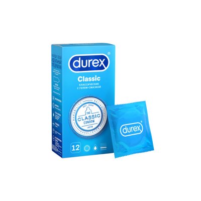 Купить дюрекс презервативы classic, №12 (ссл интернейшнл плс, испания) в Семенове