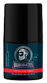 Купить borodatos (бородатос) дезодорант-антиперспирант роликовый парфюмированный перец и ветивер, 50мл в Семенове