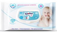 Купить yokosun (йокосан) салфетки влажные детские 120шт в Семенове