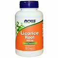 Купить now foods (нау фудс) корень солодки, капсулы 550мг, 100 шт бад в Семенове