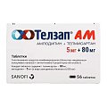 Купить телзап ам, таблетки 5мг+80мг, 56 шт в Семенове
