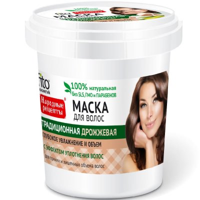 Купить фитокосметик народные рецепты маска для волос традиционная дрожжевая 155мл в Семенове