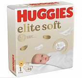 Купить huggies (хаггис) подгузники elitesoft до 5кг 84 шт в Семенове