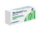 Купить экталуст, таблетки жевательные 4мг, 28 шт в Семенове