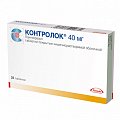 Купить контролок, таблетки кишечнорастворимые, покрытые пленочной оболочкой 40мг, 28 шт в Семенове