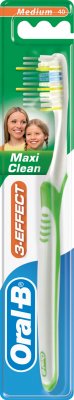 Купить oral-b (орал-би) зубная щетка 3-effect maxi clean средней жесткости, 1 шт в Семенове