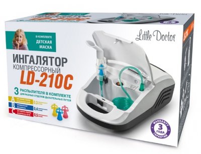 Купить ингалятор компрессорный little doctor (литл доктор) ld-210c в Семенове