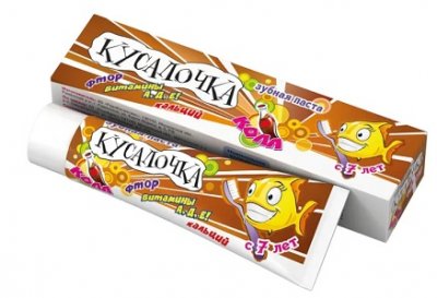 Купить кусалочка зубная паста для детей с 7лет кола, 50мл в Семенове