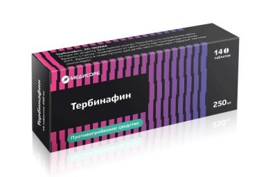 Купить тербинафин медисорб, таблетки 250 мг, 14 шт в Семенове