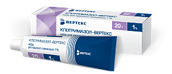 Купить клотримазол-вертекс, мазь для наружного применения 1%, 20г в Семенове