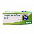 Купить ципротерон-тева, таблетки 50мг, 50 шт в Семенове